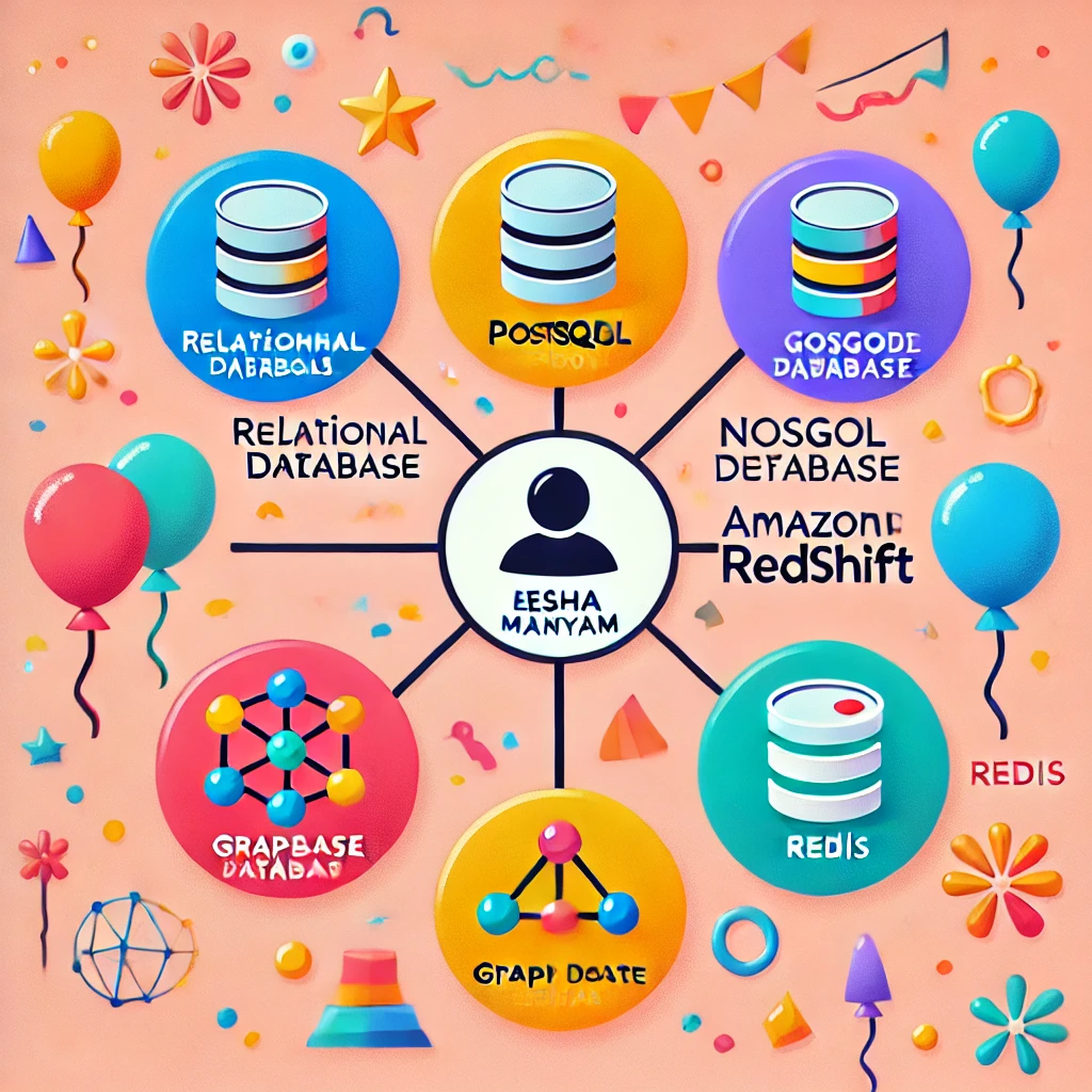 Understanding Different Database Types Using a Social Media Example